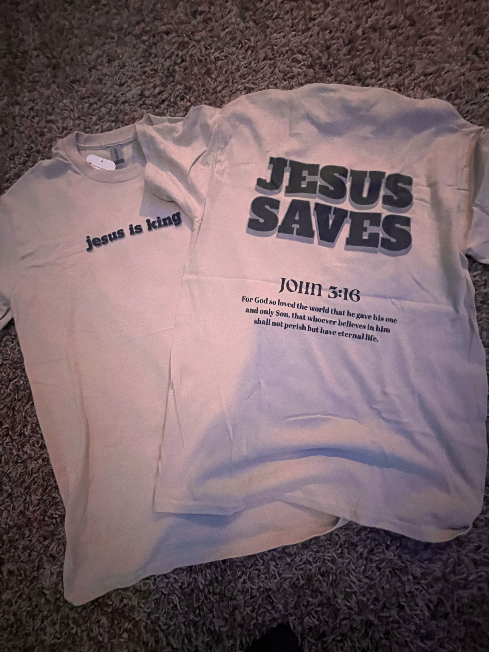 Men's Jesus Is King Christian Apparel